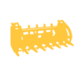 Yellow Attachments Icon