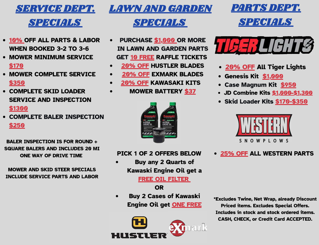Ashland Tractor Sales Open House